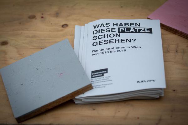 Was haben diese PLÄTZE schon gesehen?  Demonstrationen in Wien von 2018 - 2018 (14.6.2018) http://www.plaetze.at | Fotos: eSeL & MVD Foto: eSeL.at