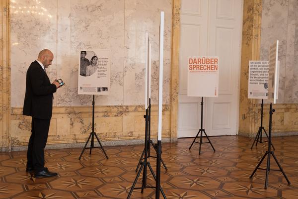 Hofburg: Die Gerechten - Aussstellng Gedenkakt anl. 80. Jahrestages des „Anschlusses“ (12.3.2018) https://www.volkskundemuseum.at/diegerechten |  Fotos: eSeL.at - Lorenz Seidler Foto: eSeL.at - Lorenz Seidler
