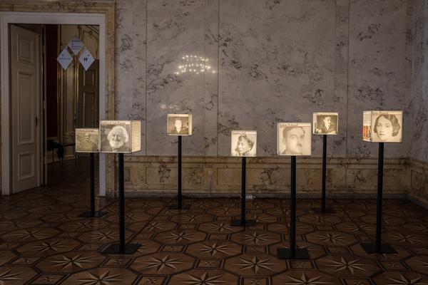 Hofburg: Die Gerechten - Aussstellng Gedenkakt anl. 80. Jahrestages des „Anschlusses“ (12.3.2018) https://www.volkskundemuseum.at/diegerechten |  Fotos: eSeL.at - Lorenz Seidler Foto: eSeL.at - Lorenz Seidler