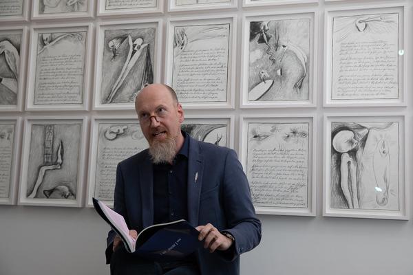 Dom Museum Wien: DOMerstagabend -  an_dacht ] WIEN Literaturprojekt (5.4.2018) http://www.dommuseum.at/de/besuch/?kid=56&a=d | Foto: eSeL Foto: eSeL.at - Lorenz Seidler