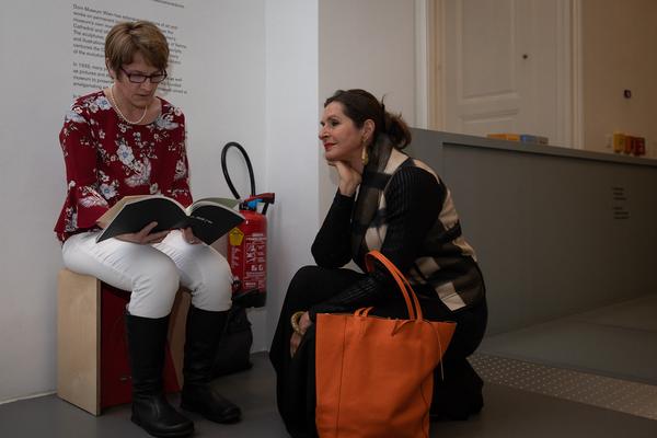 Dom Museum Wien: DOMerstagabend -  an_dacht ] WIEN Literaturprojekt (5.4.2018) http://www.dommuseum.at/de/besuch/?kid=56&a=d | Foto: eSeL Foto: eSeL.at - Lorenz Seidler
