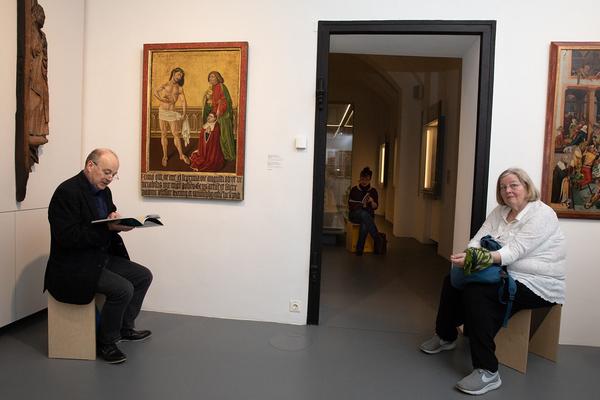 Dom Museum Wien: DOMerstagabend -  an_dacht ] WIEN Literaturprojekt (5.4.2018) http://www.dommuseum.at/de/besuch/?kid=56&a=d | Foto: eSeL Foto: eSeL.at - Lorenz Seidler