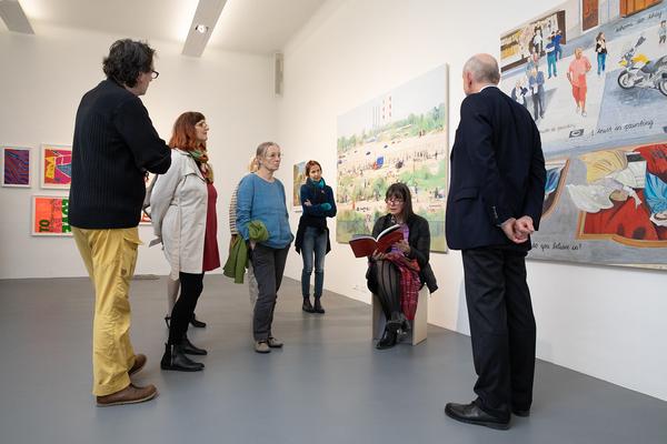Dom Museum Wien: DOMerstagabend -  an_dacht ] WIEN Literaturprojekt (5.4.2018) http://www.dommuseum.at/de/besuch/?kid=56&a=d | Foto: eSeL Foto: eSeL.at - Lorenz Seidler