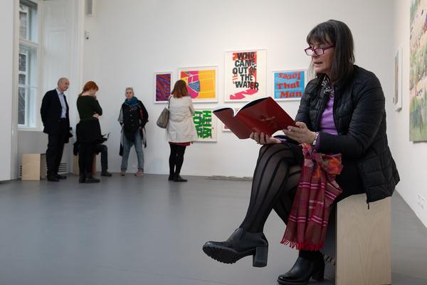 Dom Museum Wien: DOMerstagabend -  an_dacht ] WIEN Literaturprojekt (5.4.2018) http://www.dommuseum.at/de/besuch/?kid=56&a=d | Foto: eSeL Foto: eSeL.at - Lorenz Seidler