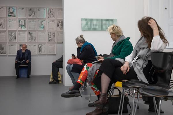 Dom Museum Wien: DOMerstagabend -  an_dacht ] WIEN Literaturprojekt (5.4.2018) http://www.dommuseum.at/de/besuch/?kid=56&a=d | Foto: eSeL Foto: eSeL.at - Lorenz Seidler