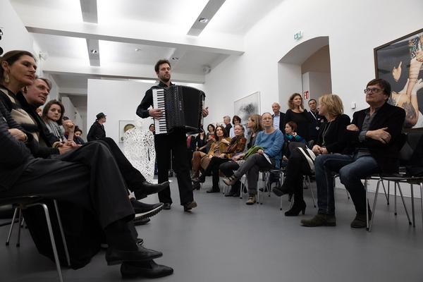 Dom Museum Wien: DOMerstagabend -  an_dacht ] WIEN Literaturprojekt (5.4.2018) http://www.dommuseum.at/de/besuch/?kid=56&a=d | Foto: eSeL Foto: eSeL.at - Lorenz Seidler