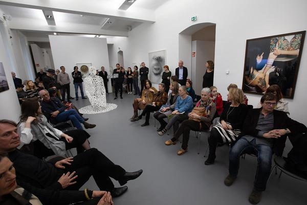Dom Museum Wien: DOMerstagabend -  an_dacht ] WIEN Literaturprojekt (5.4.2018) http://www.dommuseum.at/de/besuch/?kid=56&a=d | Foto: eSeL Foto: eSeL.at - Lorenz Seidler
