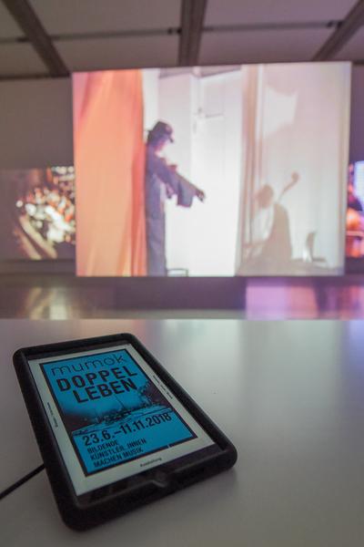 mumok: Doppelleben. Bildende Künstler_innen machen Musik (23.6. - 11.11.2018, Presseführung) https://www.mumok.at/de/events/doppelleben | Foto: eSeL Foto: eSeL.at - Joanna Pianka
