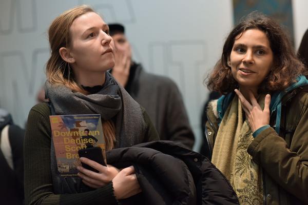 Architekturzentrum Wien: Downtown Denise Scott Brown (22.11.2018 –  18.03.2019, Eröffnung) https://www.azw.at/de/termin/downtown-denise-scott-brown/ | Foto: eSeL.at - Joanna Pianka Foto: eSeL.at - Joanna Pianka