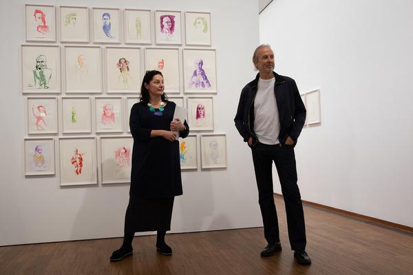 Albertina: Peace & Plenty (21.11.2018 - 10.2.2019, Pressekonferenz) https://2018.viennaartweek.at/de/program/eroeffnung-erwin-wurm-peace-plenty | Foto: eSeL Foto: eSeL.at - Lorenz Seidler