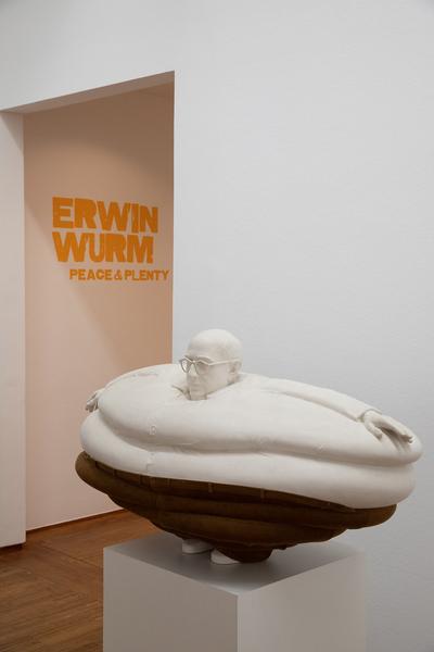 Albertina: Peace & Plenty (21.11.2018 - 10.2.2019, Pressekonferenz) https://2018.viennaartweek.at/de/program/eroeffnung-erwin-wurm-peace-plenty | Foto: eSeL Foto: eSeL.at - Lorenz Seidler
