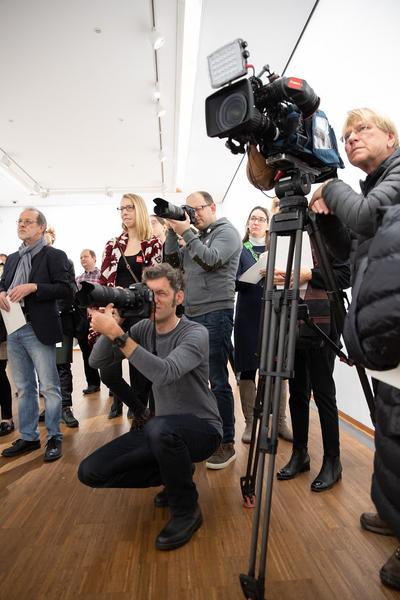 Albertina: Peace & Plenty (21.11.2018 - 10.2.2019, Pressekonferenz) https://2018.viennaartweek.at/de/program/eroeffnung-erwin-wurm-peace-plenty | Foto: eSeL Foto: eSeL.at - Lorenz Seidler