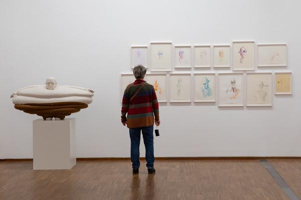 Albertina: Peace & Plenty (21.11.2018 - 10.2.2019, Pressekonferenz) https://2018.viennaartweek.at/de/program/eroeffnung-erwin-wurm-peace-plenty | Foto: eSeL Foto: eSeL.at - Lorenz Seidler