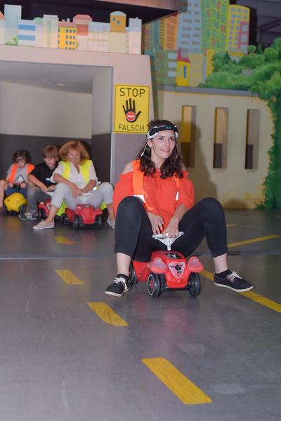 Technisches Museum Wien: eSeL - SuperSensorKart @ Love Me Sensor. Un/Tragbare Technologien (30.5.2018) https://www.technischesmuseum.at/event/love-me-sensor-abendveranstaltungen | Foto: eSeL - Joanna Pianka Foto: eSeL.at - Joanna Pianka