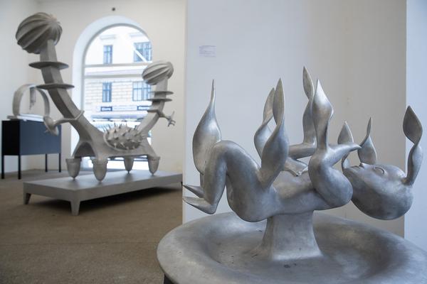 Galerie Thoman: Gironcoli (2.2. - 27.5.2018) https://esel.at/termin/94574 | Foto: eSeL Foto: eSeL.at - Lorenz Seidler