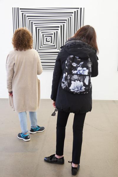 Galerie Krobath: Esther Stocker (24.10. - 20.11. 2018) https://esel.at/termin/98708 | Foto: eSeL Foto: esel@esel.at
