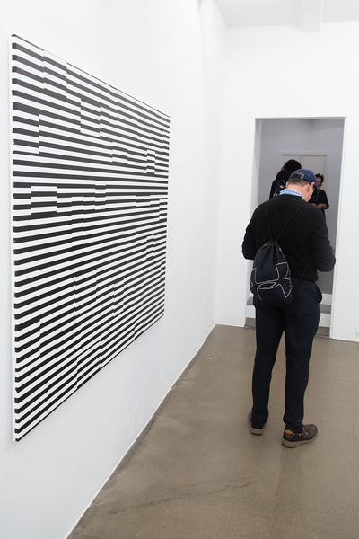 Galerie Krobath: Esther Stocker (24.10. - 20.11. 2018) https://esel.at/termin/98708 | Foto: eSeL Foto: esel@esel.at
