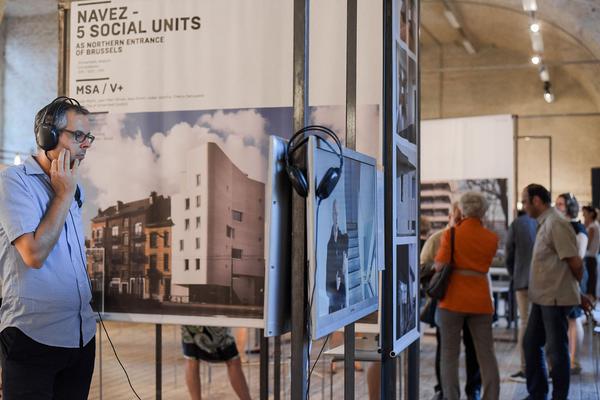Architekturzentrum Wien: Europas beste Bauten. Mies van der Rohe Award 2017 (23.08. –  22.10.2018, Eröffnung) https://www.azw.at/de/termin/europas-beste-bauten | Foto: eSeL Foto: Joanna Pianka