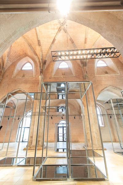Dominikanerkirche Krems: Eva Schlegel  - SPACES (Preview) https://www.kunsthalle.at/de/ausstellungen/8-eva-schlegel | Foto: eSeL Foto: eSeL.at - Lorenz Seidler