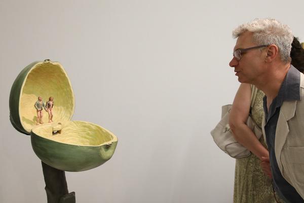Forum Frohner: Eva und die Zukunft. Hommage an Werner Hofmann II (27.5. - 7.10.2018, Eröffnung) https://www.forum-frohner.at | Foto: eSeL Foto: eSeL.at - Lorenz Seidler