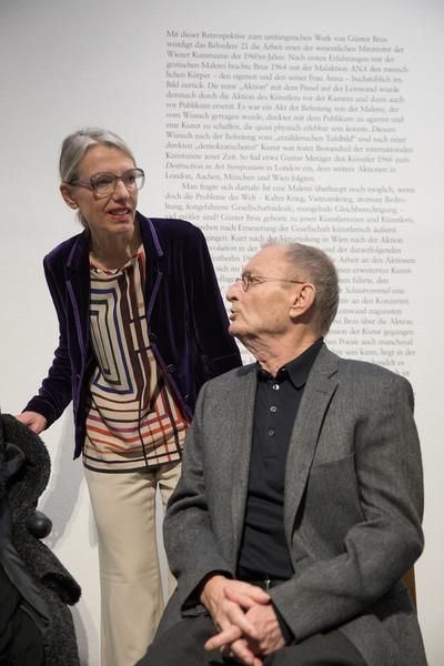 Belvedere 21: Günter Brus - Unruhe nach dem Sturm (2.2. - 12.8.2018) http://www.belvedere21.at/guenter_brus | Foto: eSeL Foto: eSeL.at - Lorenz Seidler