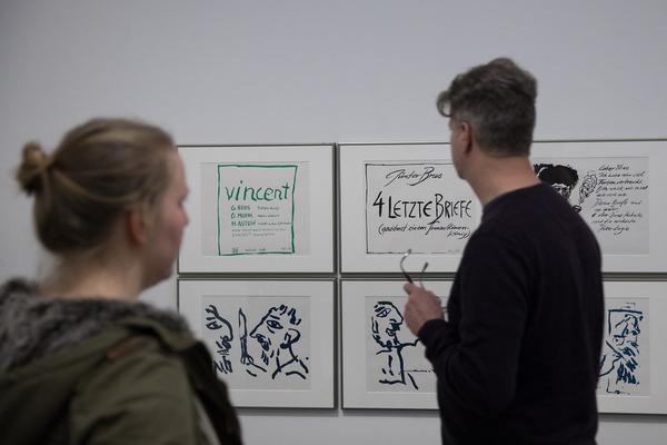 Belvedere 21: Günter Brus - Unruhe nach dem Sturm (2.2. - 12.8.2018) http://www.belvedere21.at/guenter_brus | Foto: eSeL Foto: eSeL.at - Lorenz Seidler