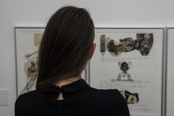 Belvedere 21: Günter Brus - Unruhe nach dem Sturm (2.2. - 12.8.2018) http://www.belvedere21.at/guenter_brus | Foto: eSeL Foto: eSeL.at - Lorenz Seidler
