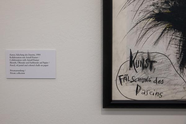 Belvedere 21: Günter Brus - Unruhe nach dem Sturm (2.2. - 12.8.2018) http://www.belvedere21.at/guenter_brus | Foto: eSeL Foto: eSeL.at - Lorenz Seidler