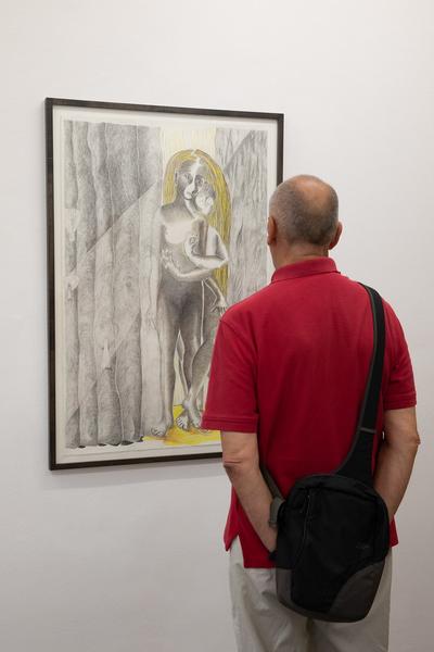 Belvedere 21: Günter Brus - Unruhe nach dem Sturm (2.2. - 12.8.2018) http://www.belvedere21.at/guenter_brus | Foto: eSeL Foto: eSeL.at - Lorenz Seidler