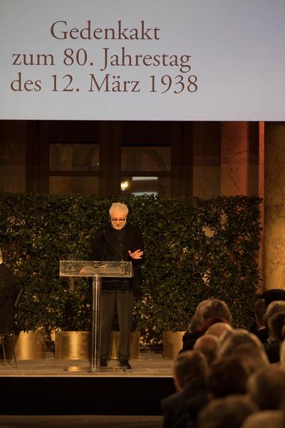 Hofburg: Gedenkakt anlässlich des 80. Jahrestages des „Anschlusses“ (12.3.2018) Fotos: eSeL.at - Lorenz Seidler Foto: eSeL.at - Lorenz Seidler