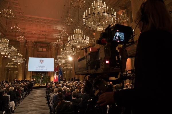 Hofburg: Gedenkakt anlässlich des 80. Jahrestages des „Anschlusses“ (12.3.2018) Fotos: eSeL.at - Lorenz Seidler Foto: eSeL.at - Lorenz Seidler