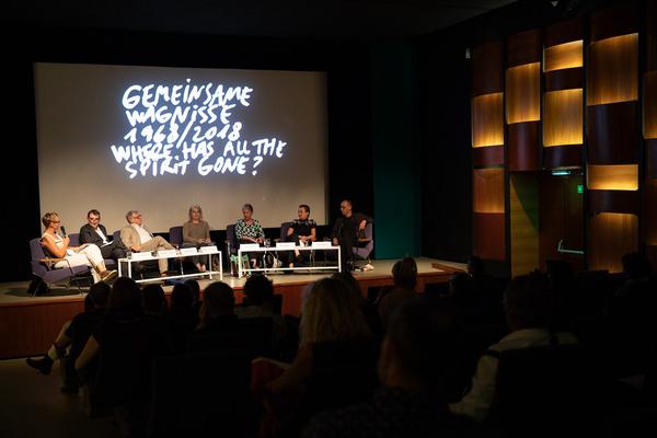 Belvedere 21: 1968/2018 - Where has all the Spirit Gone? Roundtable (26.5.2018) https://www.belvedere21.at | Foto: eSeL Foto: eSeL.at - Lorenz Seidler