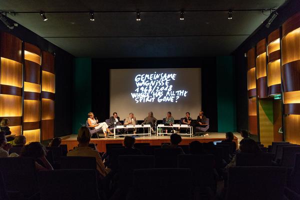 Belvedere 21: 1968/2018 - Where has all the Spirit Gone? Roundtable (26.5.2018) https://www.belvedere21.at | Foto: eSeL Foto: eSeL.at - Lorenz Seidler