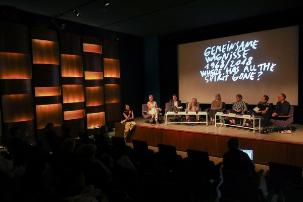 Belvedere 21: 1968/2018 - Where has all the Spirit Gone? Roundtable (26.5.2018) https://www.belvedere21.at | Foto: eSeL Foto: eSeL.at - Lorenz Seidler