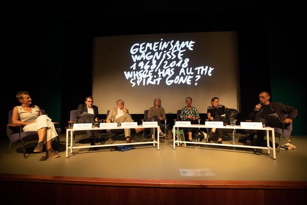 Belvedere 21: 1968/2018 - Where has all the Spirit Gone? Roundtable (26.5.2018) https://www.belvedere21.at | Foto: eSeL Foto: eSeL.at - Lorenz Seidler