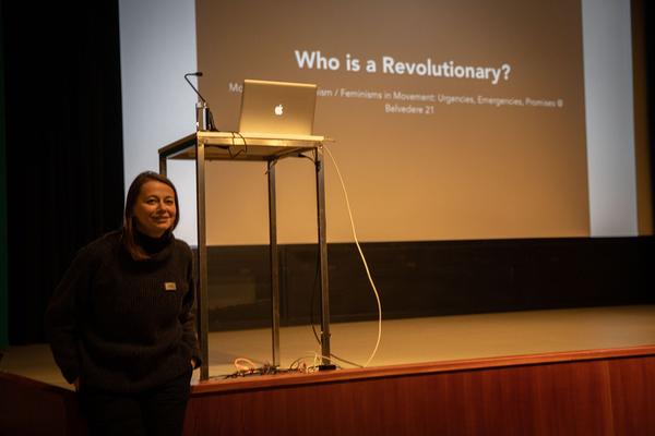 Belvedere 21: Movements in Feminism / Feminisms in Movement: Urgencies, Emergencies, Promises (1.12.2018) https://www.belvedere21.at/movements_in_feminism | Foto: eSeL Foto: eSeL.at - Lorenz Seidler