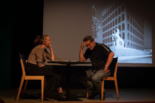 Belvedere 21: Gemeinsame Wagnisse - Reinventing Utopian Thinking: Was Utopie ist. Elektro-philosophische Odyssee (21.9.2018) https://esel.me/termin/98246 | Foto: eSeL Foto: eSeL.at - Lorenz Seidler