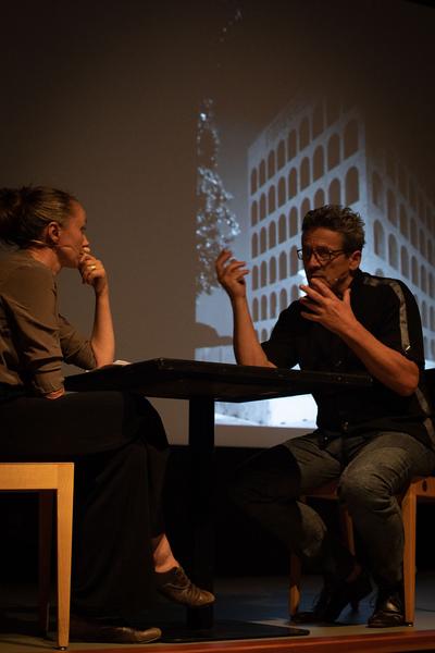 Belvedere 21: Gemeinsame Wagnisse - Reinventing Utopian Thinking: Was Utopie ist. Elektro-philosophische Odyssee (21.9.2018) https://esel.me/termin/98246 | Foto: eSeL Foto: eSeL.at - Lorenz Seidler