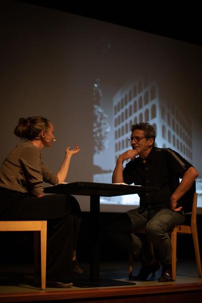 Belvedere 21: Gemeinsame Wagnisse - Reinventing Utopian Thinking: Was Utopie ist. Elektro-philosophische Odyssee (21.9.2018) https://esel.me/termin/98246 | Foto: eSeL Foto: eSeL.at - Lorenz Seidler