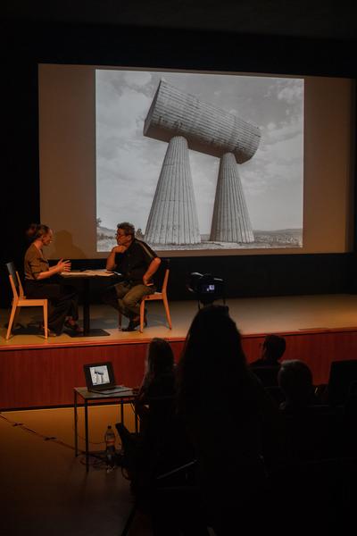 Belvedere 21: Gemeinsame Wagnisse - Reinventing Utopian Thinking: Was Utopie ist. Elektro-philosophische Odyssee (21.9.2018) https://esel.me/termin/98246 | Foto: eSeL Foto: eSeL.at - Lorenz Seidler