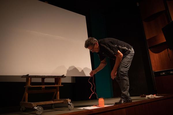 Belvedere 21: Gemeinsame Wagnisse - Reinventing Utopian Thinking: Was Utopie ist. Elektro-philosophische Odyssee (21.9.2018) https://esel.me/termin/98246 | Foto: eSeL Foto: eSeL.at - Lorenz Seidler