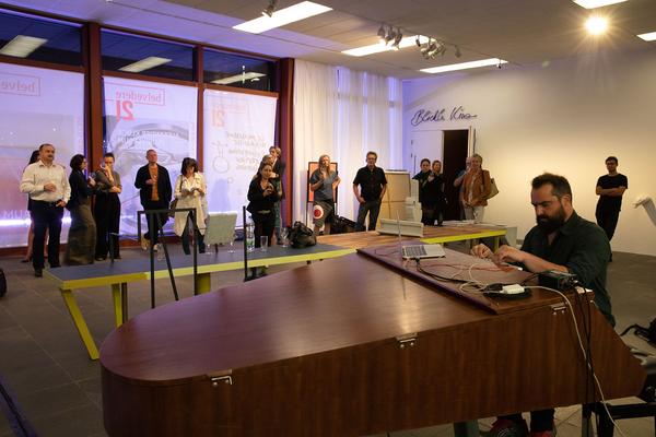 Belvedere 21: Gemeinsame Wagnisse - Reinventing Utopian Thinking: Was Utopie ist. Elektro-philosophische Odyssee (21.9.2018) https://esel.me/termin/98246 | Foto: eSeL Foto: eSeL.at - Lorenz Seidler