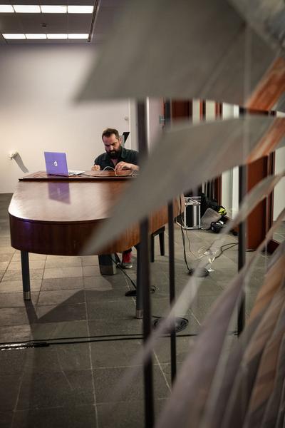 Belvedere 21: Gemeinsame Wagnisse - Reinventing Utopian Thinking: Was Utopie ist. Elektro-philosophische Odyssee (21.9.2018) https://esel.me/termin/98246 | Foto: eSeL Foto: eSeL.at - Lorenz Seidler