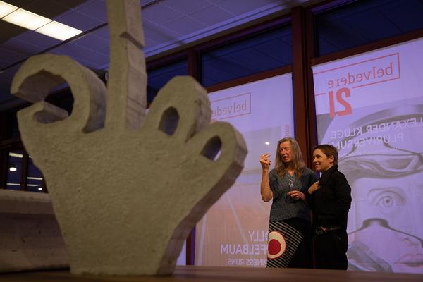 Belvedere 21: Gemeinsame Wagnisse - Reinventing Utopian Thinking: Was Utopie ist. Elektro-philosophische Odyssee (21.9.2018) https://esel.me/termin/98246 | Foto: eSeL Foto: eSeL.at - Lorenz Seidler