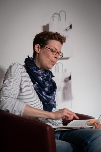 Lesung Gesche Heumann -  Lilo Palfys Beitrag zur Kunst (6.6.2018) https://esel.at/termin/97043 | Foto: eSeL Foto: eSeL.at - Lorenz Seidler