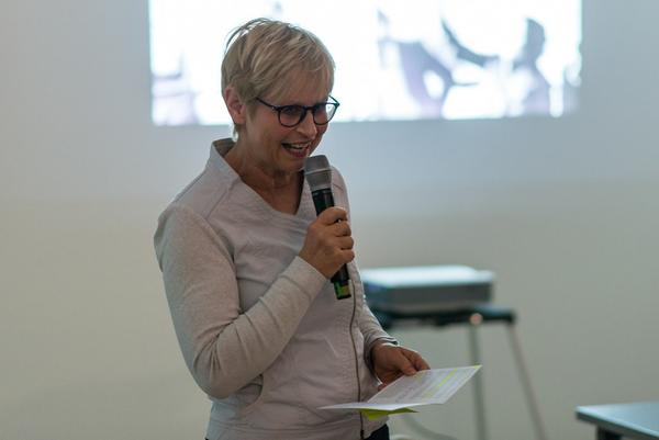 Gespräche zur Kunst im öffentlichen Raum: Nil Yalter (Kunst im öffentlichen Raum Niederösterreich im Kunstraum Niederösterreich, 15.11.2018) http://www.kunstraum.net/de/ausstellungen/gespraech-mit-nil-yalter | Foto: eSeL