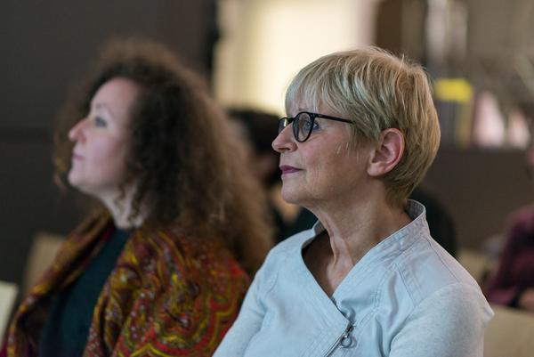 Gespräche zur Kunst im öffentlichen Raum: Nil Yalter (Kunst im öffentlichen Raum Niederösterreich im Kunstraum Niederösterreich, 15.11.2018) http://www.kunstraum.net/de/ausstellungen/gespraech-mit-nil-yalter | Foto: eSeL