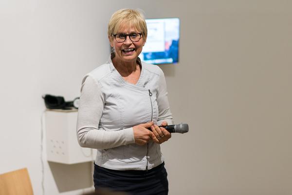 Gespräche zur Kunst im öffentlichen Raum: Nil Yalter (Kunst im öffentlichen Raum Niederösterreich im Kunstraum Niederösterreich, 15.11.2018) http://www.kunstraum.net/de/ausstellungen/gespraech-mit-nil-yalter | Foto: eSeL