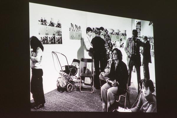 Gespräche zur Kunst im öffentlichen Raum: Nil Yalter (Kunst im öffentlichen Raum Niederösterreich im Kunstraum Niederösterreich, 15.11.2018) http://www.kunstraum.net/de/ausstellungen/gespraech-mit-nil-yalter | Foto: eSeL