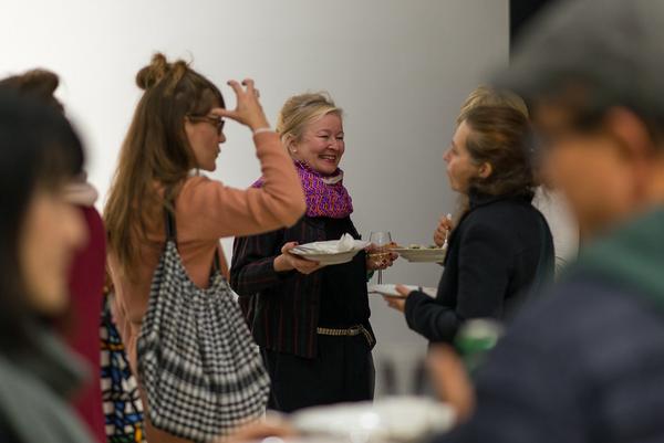 Gespräche zur Kunst im öffentlichen Raum: Nil Yalter (Kunst im öffentlichen Raum Niederösterreich im Kunstraum Niederösterreich, 15.11.2018) http://www.kunstraum.net/de/ausstellungen/gespraech-mit-nil-yalter | Foto: eSeL